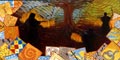 &ldquo;Moirai ~ Norns ~ Parcae&rdquo; &mdash;
Oil on Canvas &mdash; 2007 &mdash;
60 x 30&rdquo;
